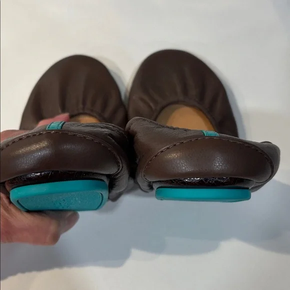 TIEKS By Gavreli BALLET FLATS  NWTChocolate Brown Size 8 - Picture 8 of 11